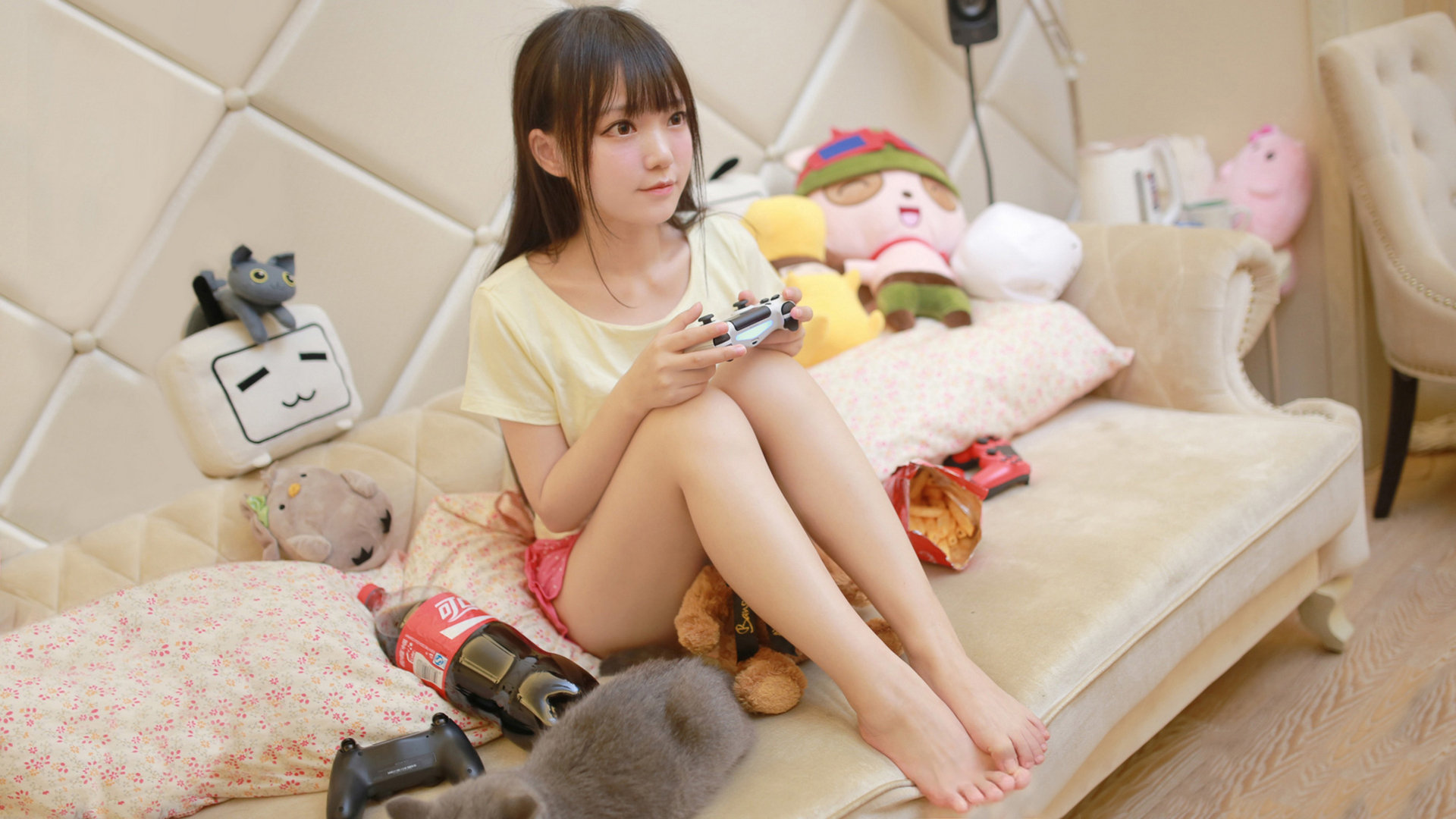 “世界游泳锦标赛新加坡：水上芭蕾选手成全场焦点”